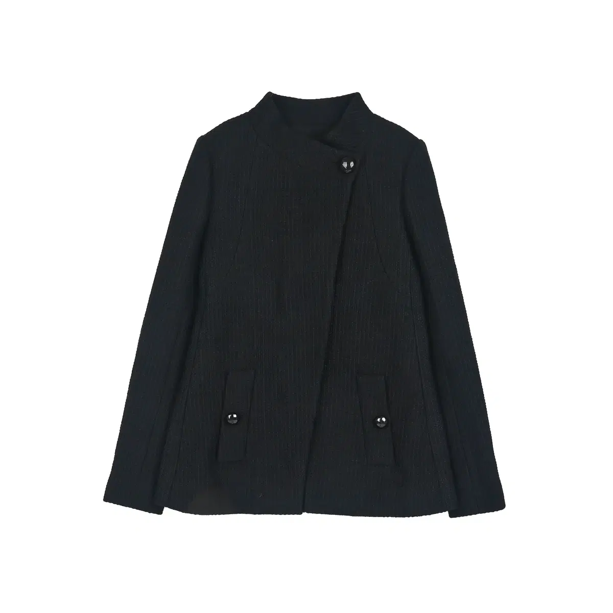 hug yourskin slim jersey cropped jacket #허그유어스킨,#허그